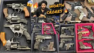 Imported Real Guns COLLECTION In India😱 Part-2 | REAL GUN HOUSE TOUR [ Mauser, Pistols, Revolvers]