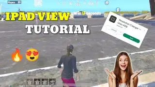 IPAD VIEW TUTORIAL 😍 PUBG MOBILE LITE || LIKE @louwangg @GujjarXyt