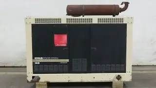 Kohler 95 kW natural gas/propane generator, GM 8.1L engine, 777 Hrs, Yr 2001 - CSDG # 4401