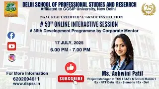 50 Ms. Ashwini Patil, Project Manager at TCS I SAFe 6 Scrum Master IEx-NTT Data IEx-Siemens IEx-Dell