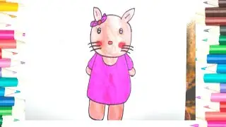 How to draw Cute Kitty || cute kitty drawing    #DrawingwithYB