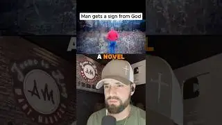 Man receives sign from God?! 🤯 #faith #god #hope #christian #sign #wow #amen #shorts #fyp
