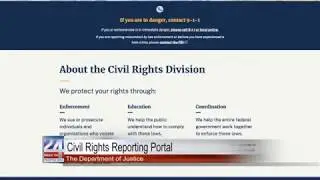 The Department of Justice Launches&nbsp;Civil Rights Reporting Portal