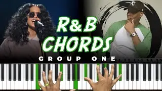Играйте ДОВЕРЯЮЩИЕ R&B Neo Soul аккорды для фортепиано | Группа 1 | Аккорды H.E.R.