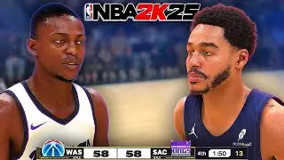 INTENSE ENDING TO A COMP GAME ON NBA2K25!