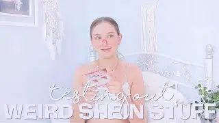 Testing out WEIRD products from Shein! 🥴  Nose lifting clip?! | Coco's World