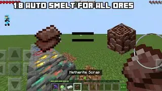 1.8 Auto smelt For All Ores
