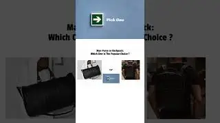 Man Purse Or Backpack: Which One Is The Popular Choice?