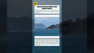 LANCHA EXPLODE EM ANGRA: CINCO FERIDOS GRAVES!