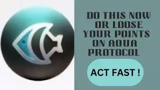 Aqua Protocol Airdrop Alert! Claim Your Rewards Now or Lose Your Points!(How to withdraw)