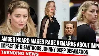Amber Heard Makes Rare Remarks About Impact Of Disastrous Johnny Depp Defamation Trial