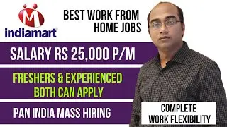 Indiamart Work From Home Jobs | indiamart Job Vacancy | indiamart Jobs For Freshers #workfromhome