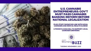 U.S. Cannabis Entrepreneurs: Gov&rsquo;t Must Pass Cannabis Banking Reform Before National Legalization