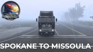 SPOKANE TO MISSOULA - LOAD USED PACKAGING - AMERICAN TRUCK SIMULATOR