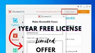 iScreenKit screen recorder | 1Year Free License | How to Record Your Computer Screen | Giveaway