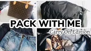 PACK WITH ME FOR VACATION 2021 (carry on only, outfits ideas, and packing tips)