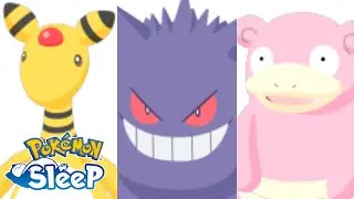 Squiggly's Ampharos, Gengar & Slowbro! #youtube_my_mon Ep. 35