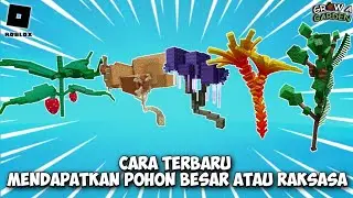 CARA TERBARU MENDAPATKAN POHON BESAR DI GROW A GARDEN ROBLOX