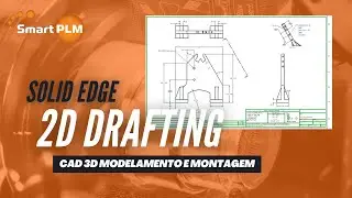 Solid Edge - 2D Drafting (Cria&ccedil;&atilde;o de Desenhos de Enganharia 2D)