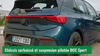 Cupra Born (2021) : la compacte &eacute;lectrique en vid&eacute;o