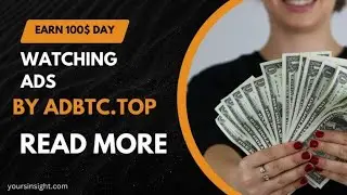 Make MONEY with adbtc.top - EASY Way to Earn Online | Tech Mustafa | #makemoneyonline #viralvideo