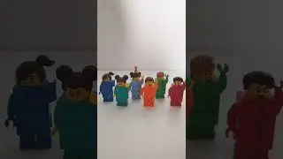 ALL SIX LEGO BRICK SUIT MINIFIGURES! (EVERY COLOUR) #shorts #lego #minifigures