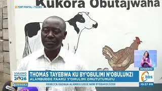 Thomas Tayebwa ku by&rsquo;Obulimi n&rsquo;Obulunzi , Akubirizza Abantu Okwettanira Okulima n&rsquo;Okulunda
