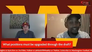 WFW!: What positions must be upgraded through the #2025nfldraft ? #ncaa #washingtoncommanders