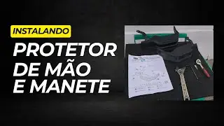 Instala&ccedil;&atilde;o Protetor de M&atilde;o | Himalayan 450 Kamet White | Royal Enfield