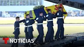 El féretro de la reina Isabel II llega a Londres