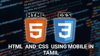 html using  mobile in tamil