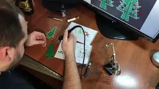 LED Christmas Tree, AliExpress CTR-30 DIY