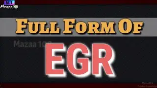 Full Form of EGR | EGR full form | EGR means | EGR Stands for | EGR का फुल फॉर्म | What is EGR | #M1