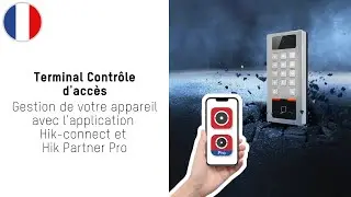 Terminal Contrôle d'accès K1T502 | Comment gérer le K1T502 depuis un téléphone portable ?