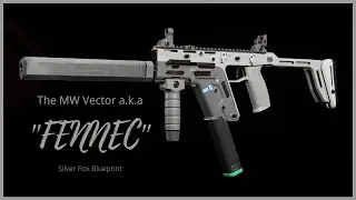Modern Warfare: Vector/Fennec Silver Fox Blueprint Showcase And Gameplay