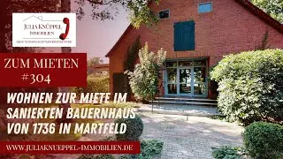Altbau-Liebe auf dem Land &ndash; Wohnen zur Miete im sanierten Bauernhaus von 1736 in Martfeld #304