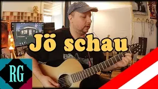 ★ JÖ SCHAU ► GEORG DANZER - Austropop Gitarre lernen +Lesson/Cover