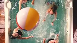 Year Round above ground pools - Vortex Swim Spa pools