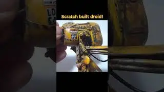DIY Star Wars droid #starwarslegion #diystarwars #droids #starwarsfanart #trashbash