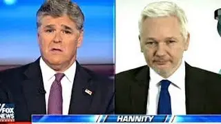 Julian Assange on Sean Hannity Interview