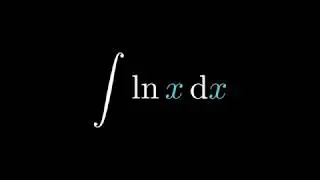 Integral of ln(x)