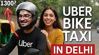 Uber Moto Rider in Delhi | Full Day Ka Kitna Kamaya? 💵
