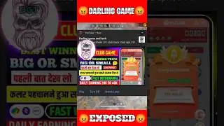 DARLING GAME AnD TECH😡 EXPOSED🤬||COLOUR PREDICTION PROMOTION😤||#darlinggameandtech #freefire #shorts