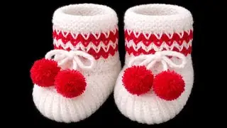 बेबी सॉक्स बनाने का आसान तरीका | Easy Woolen Baby Socks Knitting kanha loops |