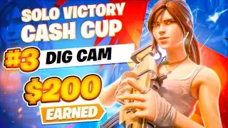 3RD PLACE SOLO VICTORY CASHCUP FINALS 🏆 | CamFN