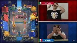 Match 6 | Mr.Saul vs Anthony - 2017 Clash Royale Crown Championship LATAM [Week Two]