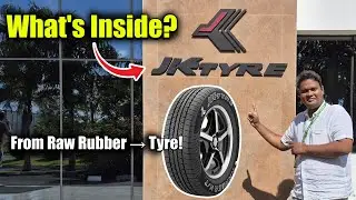 What's Inside JK Tyre Factory? How Tyres Are Made?