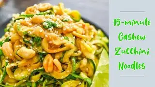 VEGETARIAN Recipe Projects|🍜𝟭𝟱-𝗠𝗜𝗡𝗨𝗧𝗘 𝗖𝗔𝗦𝗛𝗘𝗪 𝗭𝗨𝗖𝗖𝗛𝗜𝗡𝗜 𝗡𝗢𝗢𝗗𝗟𝗘𝗦🍜