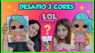Lol Colorindo com 3 Cores | Desafio de Desenho com Antonella Volpe