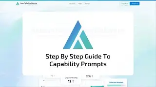 Step By Step Guide To Capability Prompts in Lean Agile Intelligence